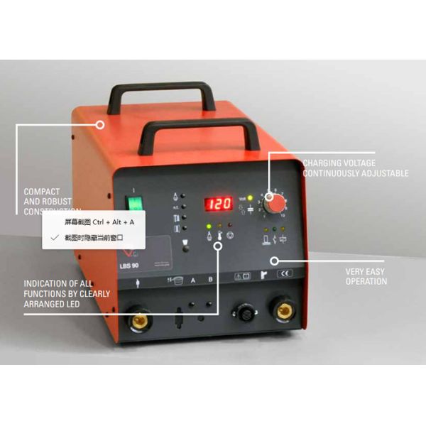 LBS 75 Compact Stud Welding unit For Capacitor Discharge Welding （steel, stainless steel, aluminium, brass）