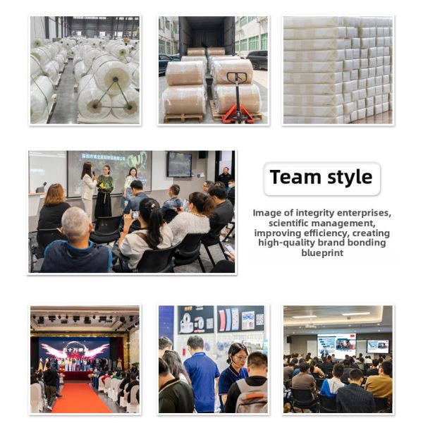 Custom DIY Model Strong Adhesive Round Acrylic Dot Tape Double-Sided Transparent No Trace Paper Die-Cut
