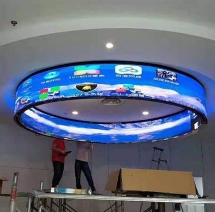 Longda Soft P4 Indoor Led Screen Module 320*160mm 16.7 Trillion Panel Display