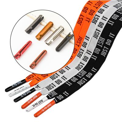 Customized Color Metal Aglets Tips Bullet Head Brass Shoelace Tips for Shoe Rope Cloth