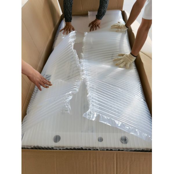 Customized Acrylic Indoor Whirlpool Massage Corner Bathtub for 2 Person Indoor Luxury