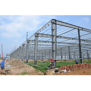 Custom Multi-story Prefabricated Steel Structure Industrial Factory Building
