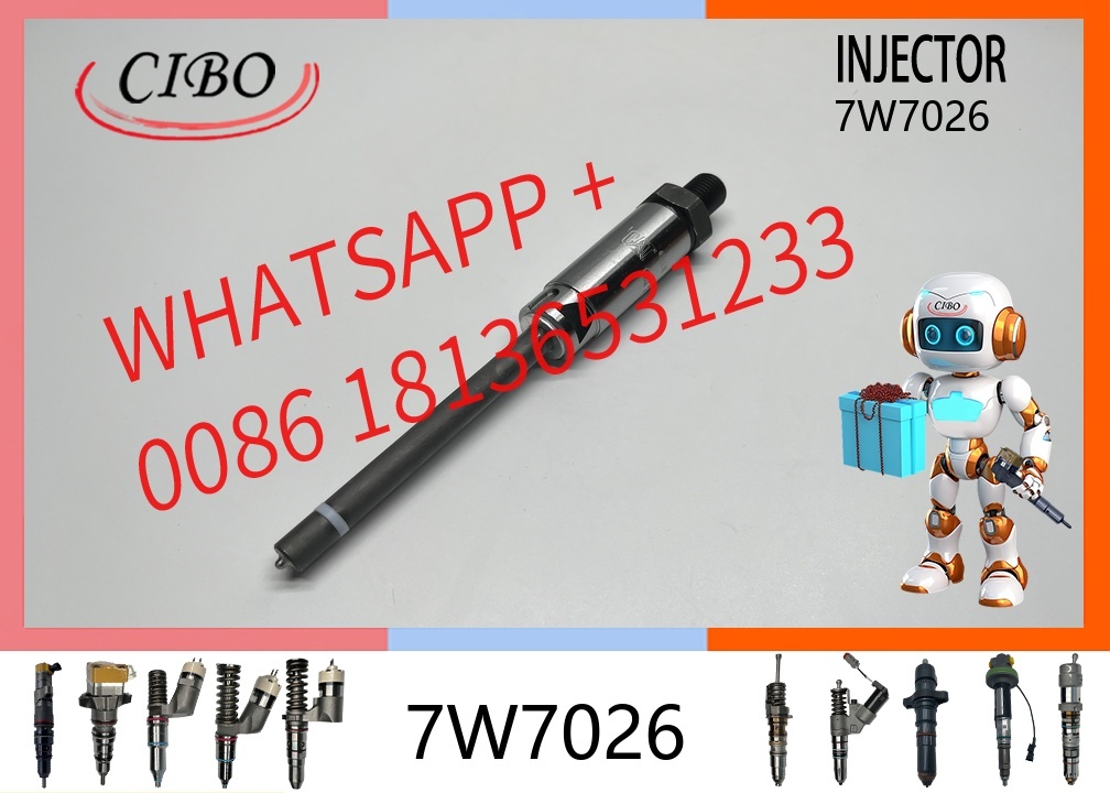 original 7W7026 Pencil Fuel Injector Nozzle for   3406 3406B 3408 3412 Diesel Engine Excavator 375 Dozer D9L 773D 7W-7026 7W7031 7W7032 original new injector