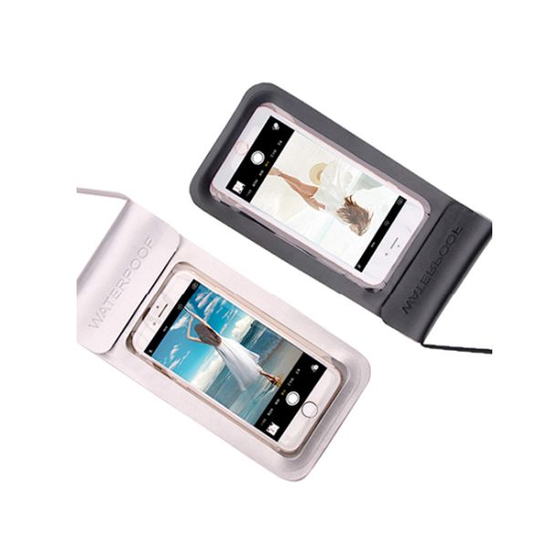 Humanity Design Waterproof Cell Phone Pouch , TPU Transparent Phone Pouch