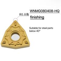 Blade de tour de pêche externe Wnmg080408-Hq CNC Blade inserts indexables utilisés dans l'outillage CNC