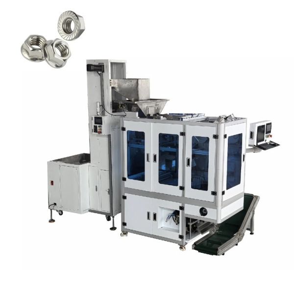 Plastic Material Fastener Package Automatic Bag Counting Machine with Visual Counting