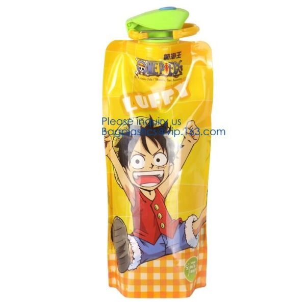 Биодеградабле жидкостная упаковывая таможня мешка доказательства утечки изготовленная на заказ сумка питьевой воды спорт сумки воды 1 галлона складная