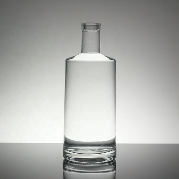 Стеклянные бутылки с стеклянным воротником 750 мл