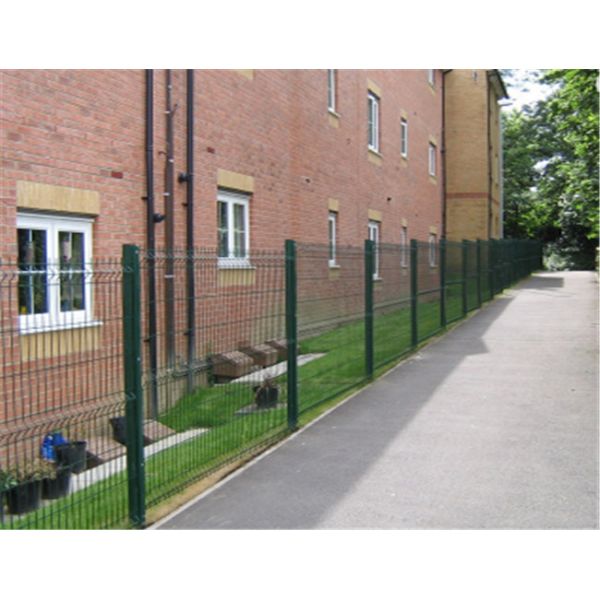 Тяжелая гальванизированная стальная загородка сетки обшивает панелями отверстие прямоугольника провода 4мм