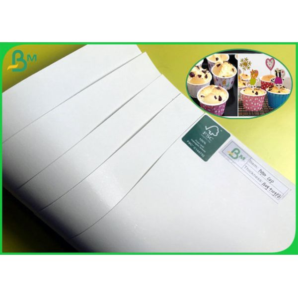 Бумага с покрытием водоустойчивое 160г 200г 250г 300г ПЭ качества еды для чашки булочки