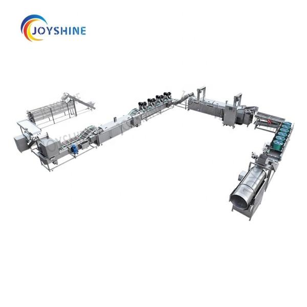 220V 380V ligne automatique de production de frites congelées pour viande