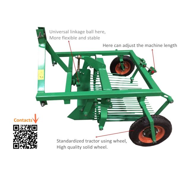 PH500 - Farm implements single row Potato Harvester/Digger Working width 500mm