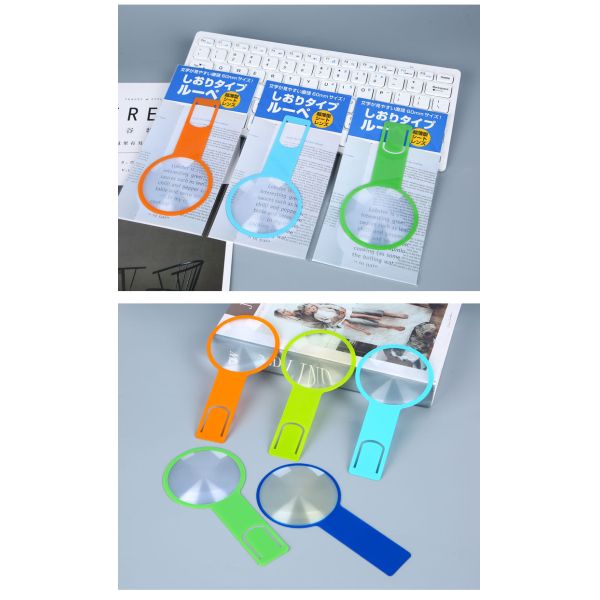 Custom Card Magnifier BookmarkMagnifier Fresnel Lens 3X Card Magnifying Sheet for Reading