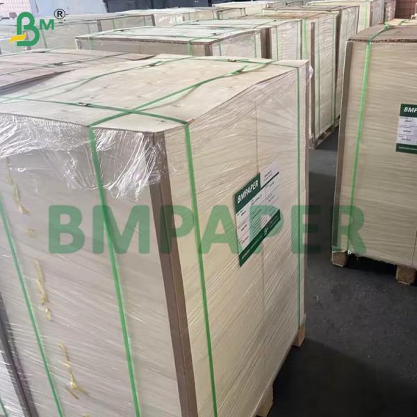 460gm Carpeta de papel sin revestimiento con tapa de sello, carpeta de papel sin revestimiento, papel de junta absorvente blanco