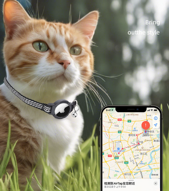 Personalized Pet Accessories Function Custom Print Nylon Smart QR Code Pet Tag Collar