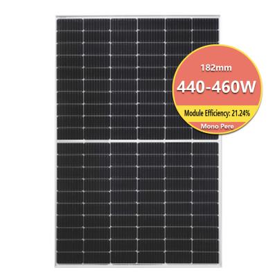 IP68 Excellent Module Efficiency Half-Cell Monocrystalline Solar Panel 440W 450W 460W