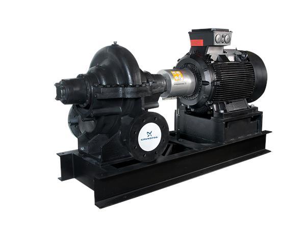Grundfos Ls 500-400-423A Water Pump Commercial Heating Circulation Booster Centrifugal Pump