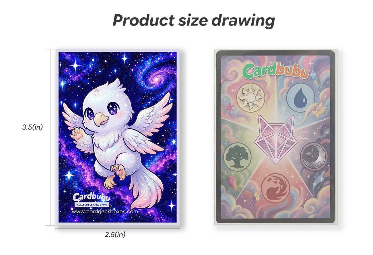 Custom Card Sleeves for TCG Trading Card Games Bulk OEM Factory