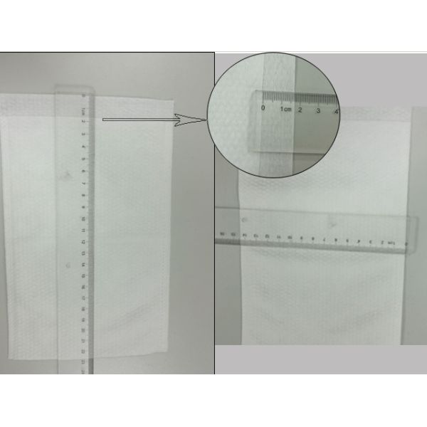 Material grande de Dot Dry Scrub Gloves 75gsm Spunlace de la perla de Tetragonum modificado para requisitos particulares