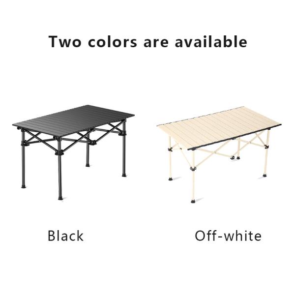 Carbon Steel Foldable Camping Table 52x51x55cm 20kg Capacity