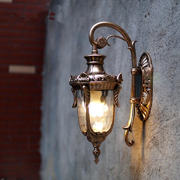 Europe Outdoor Wall Lamp American Style Retro Exterior Light Waterproof O Garden Lights(WH-HR-51)