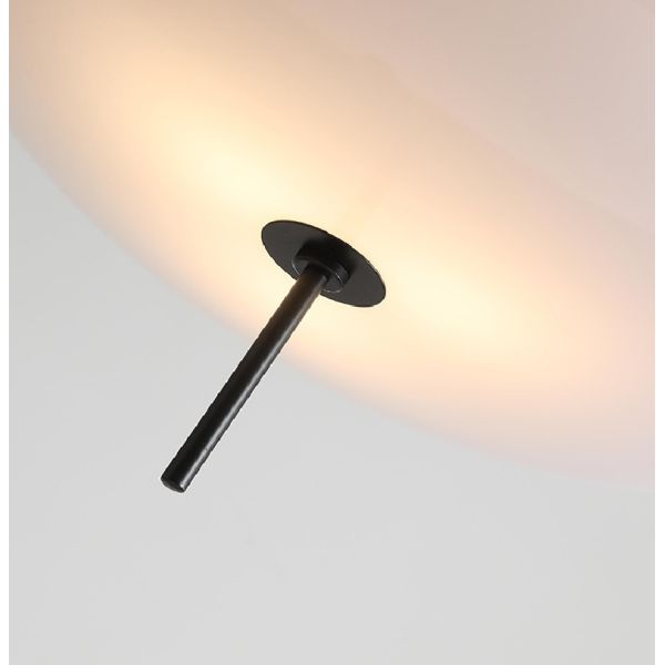 Black And White Flying Saucer Pendant Light Modern Art Bedroom Pendant Lamp(WH-GP-116)