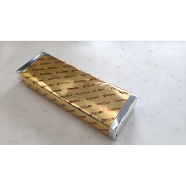 60-100pcs/Min Chocolate Bar Packing Machine Chocolate Foil Wrapping Machine