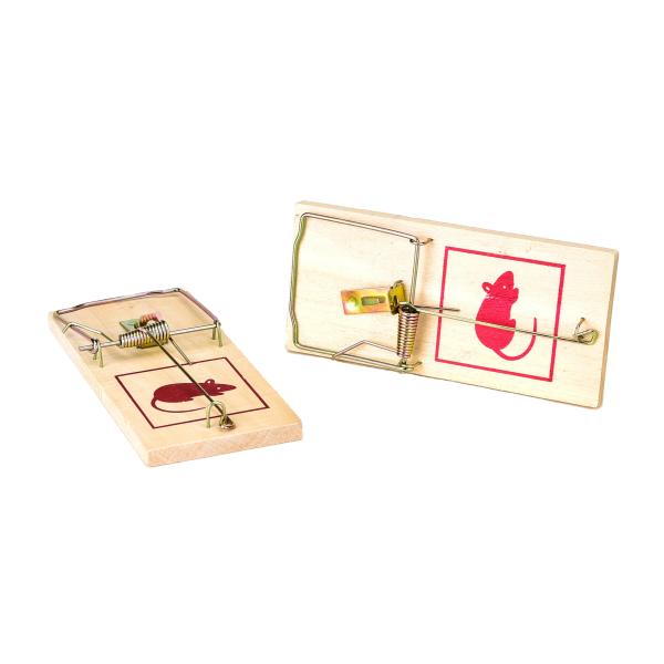 Ultra Strong Spring Wooden Mouse Trap Poplar Rat Killer Catcher for Home House 27.8g