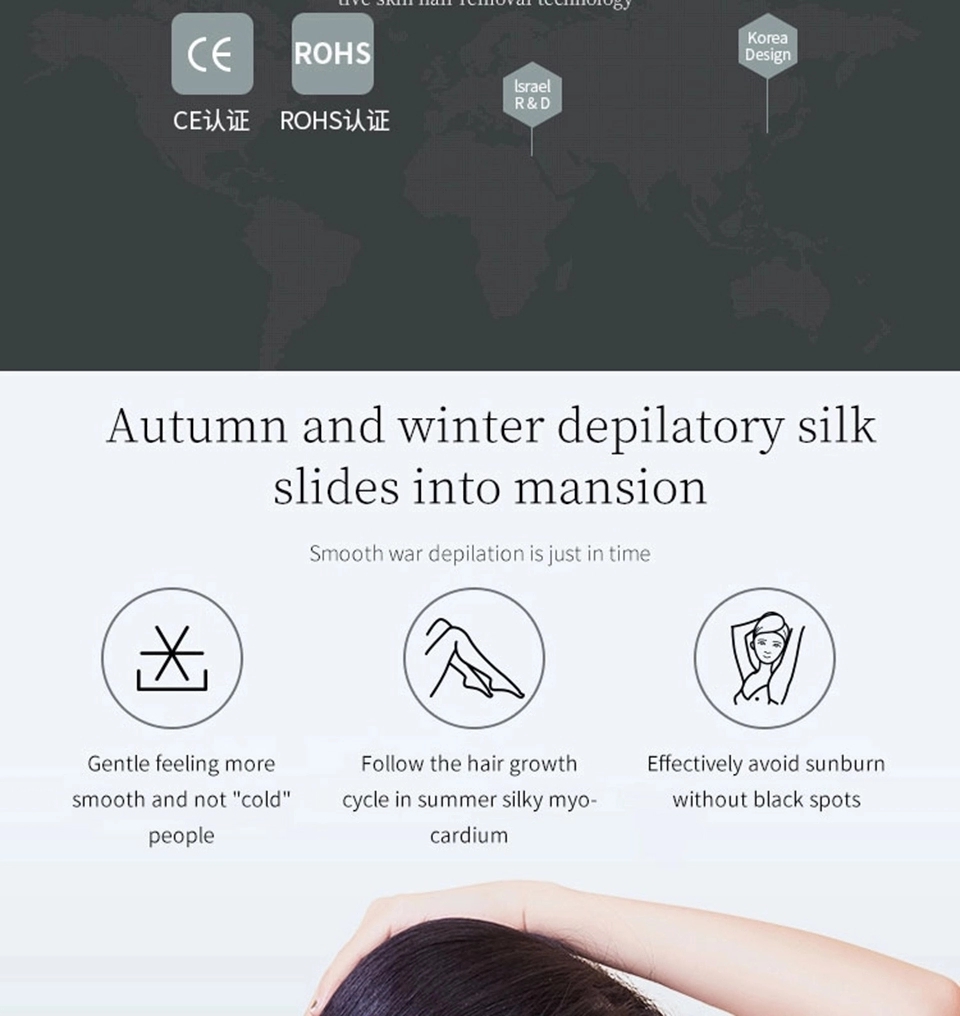 Постоянно удаление волос лазера IPL машины IPL безболезненное постоянное для домашней пользы