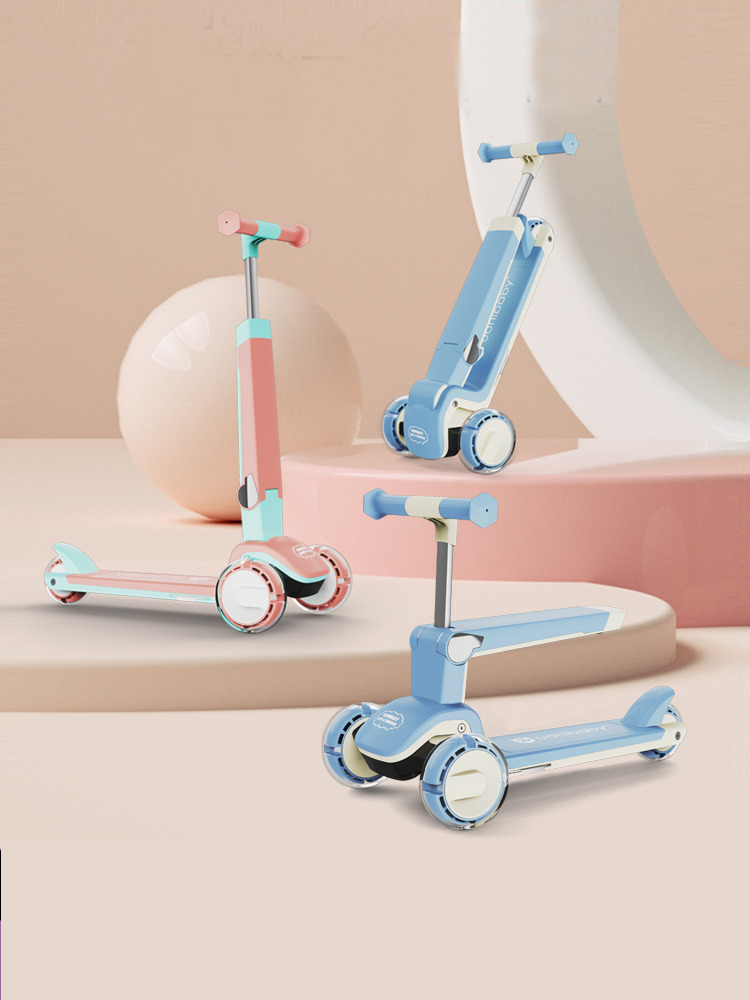 OEM ODM Kids Small Volume Foldable Kick Scooter For Gifts