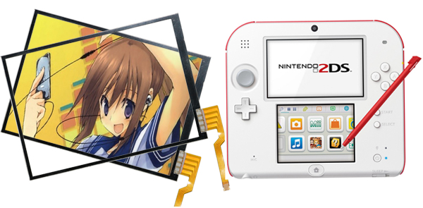 3.1 inches 4 Wire Touch Panel / 1.1 mm Glass Transparent Touch Panel LCD