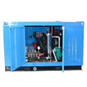 Máquina de limpieza de chorro de agua de alta presión Aire refrigerado por agua