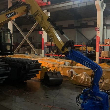 écurie de conversion rapide hydraulique de marteau de pile 3300rpm de 1800cm de suite