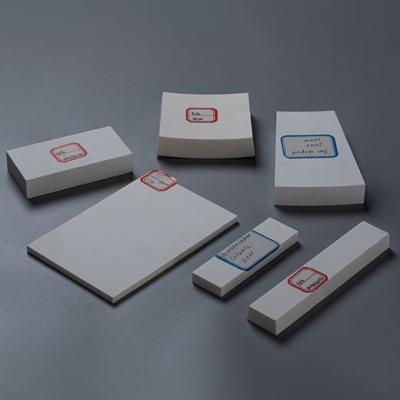 Alumina Ceramic Plates 95% Alumina Content Fracture Toughness >3.9 MPam 1/2 1700.C Max Temp >280MPa Bending