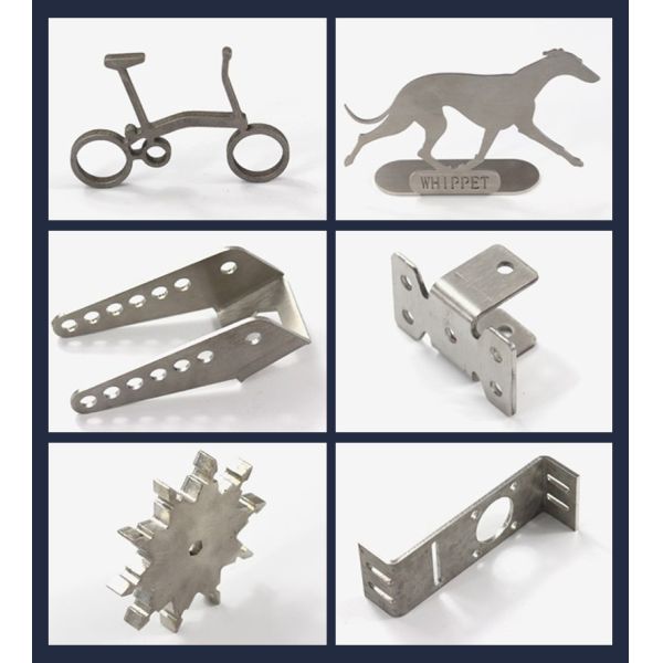 IPG Herolaser 1000w CNC Fiber Optic Laser Cutter For Metal SS