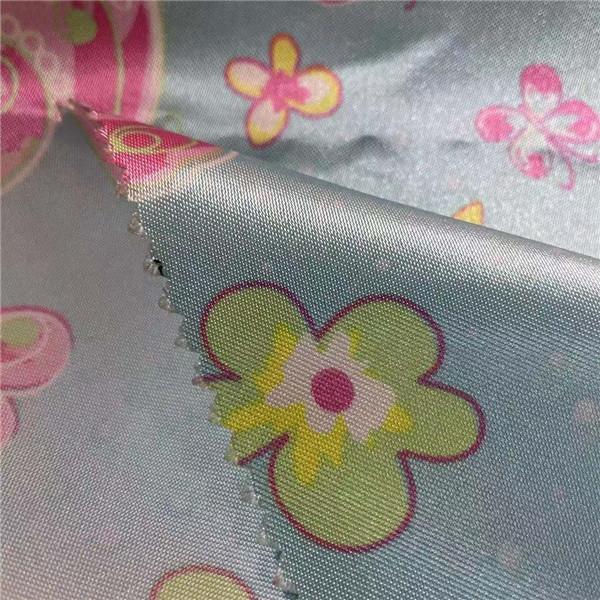O poliéster imprimiu a tela UV da prova da água da tela 75DX75D 40D 125gsm 150cm do Spandex