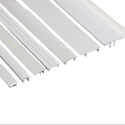 PVC Interior Extruded Trim Strips Plastic Extrusion Tubes PVC Angle Profiles