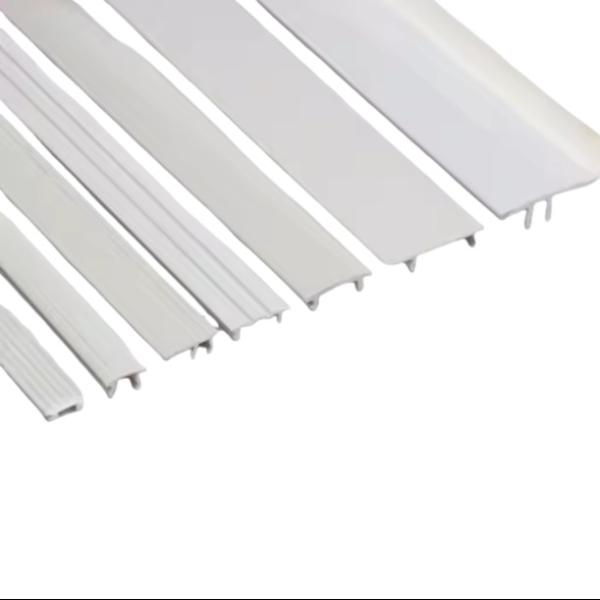 PVC Interior Extruded Trim Strips Plastic Extrusion Tubes PVC Angle Profiles