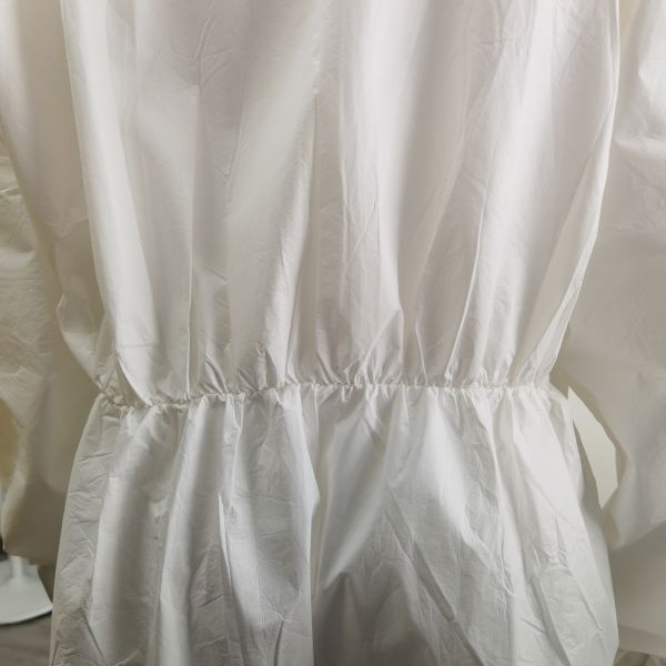 20000 шт/день CE Type5 6 Водостойкий антираспылительный костюм одноразовые микропорные комбинезоны