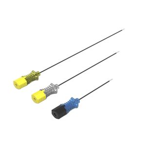 Disposable RF Needle with Impedance Monitoring Adjustable Active Tip and Thermal