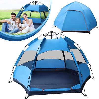 3-4 camping léger de famille d'instant de personne de bruit de tente automatique de dôme
