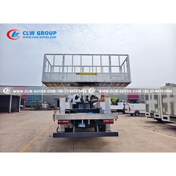55m Telescopic Aerial Work Platform Truck With 400kg Bucket