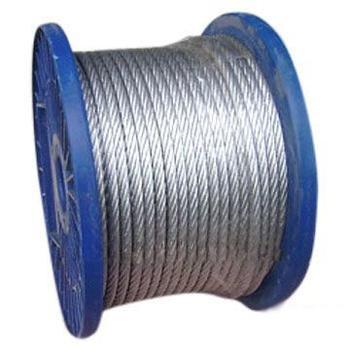 corde galvanisée par 7x7 de fil d'acier