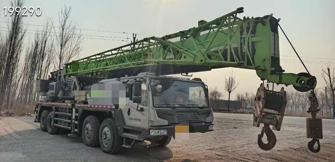 ZOOMLION QY70V Used Truck Crane 2018 70 Ton Capacity 43m Boom 14 Ton Counterweight