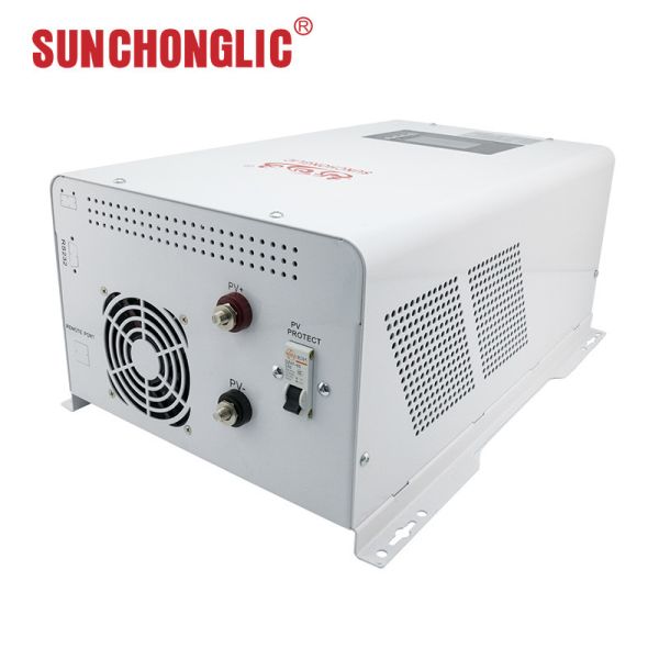 Lightweight 4kw Hybrid Solar Inverter with Intelligent Temperature Control and Low Frequency Inverter