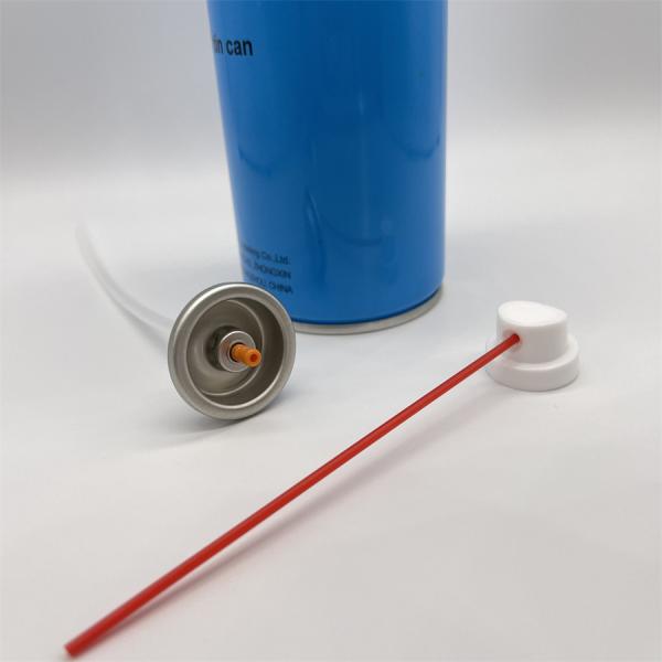 Environmentally Considered Carburetor Cleaner Valve for Bio-Based and Low-VOC Cleaners with Clog-Resistant Design