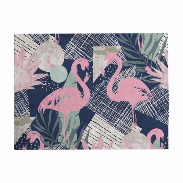Double Sided Sublimation Blank Linen Table Mat For Sublimation Photo Printing