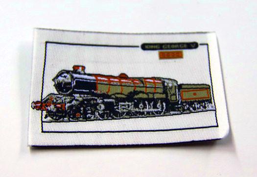 Custom Logo, Shape, Serged Edge Nonwoven Back For  kid clothes
