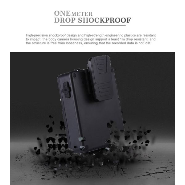 USB2.0 140 sensor portátil do CMOS da câmera do corpo do grau 4000mAh