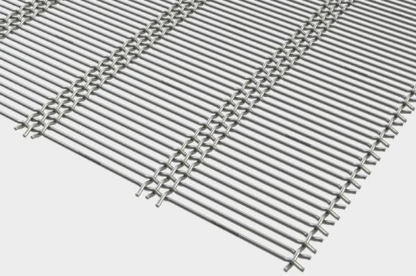 Enlace de acero al carbono Tejido de malla de pantalla de minería 1.25-4mm Diámetro de alambre